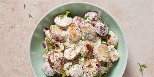This One Unexpected Ingredient Makes Tzatziki Potato Salad Super Zesty