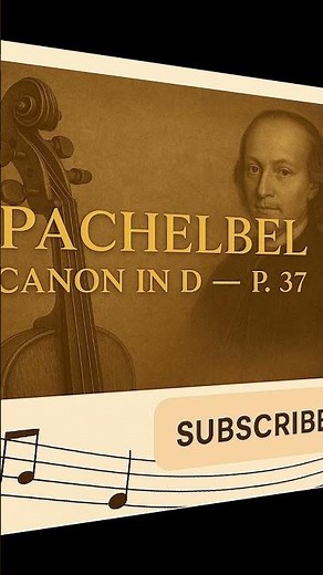 Pachelbel – Canon in D Major (Original Baroque Version) | Relaxing Classical Music for Study & Focus