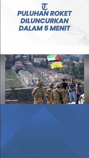Api Berkobar di Haifa, Hizbullah Luncurkan Puluhan Roket dalam 5 Menit