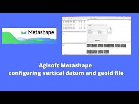 Agisoft Metashape - configuring vertical datum and geoid file