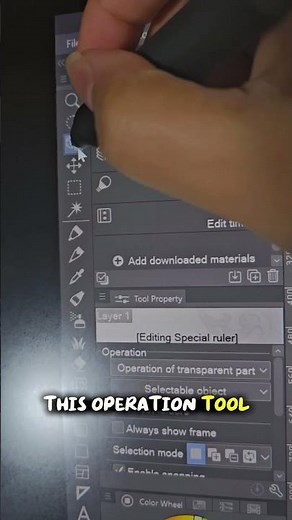 How to center symmetrical ruler in ‪@CLIPSTUDIOchannel‬ #clipstudiopaint to the #canvas