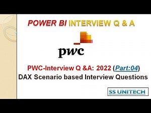 pwc Scenario based Question | Live Recorded Interview For Power BI | PWC-2022 | pwc interview part 4