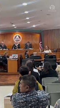 Sally Santos attends Revilla’s graft hearing