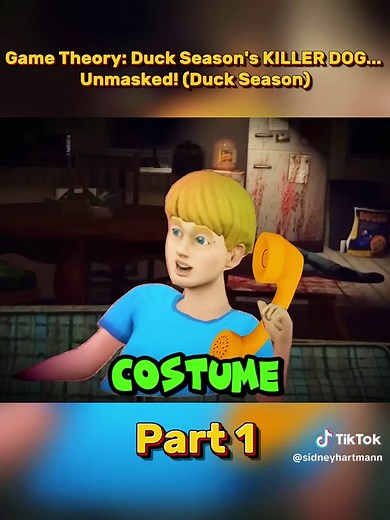Game Theory: Duck Season's KILLER DOG... Unmasked! (Duck Season) - Part 1 #usa #fyp #viral #gametheory #duckseason