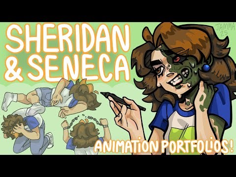 (82%) 2025 SHERIDAN ANIMATION PORTFOLIO & ACCEPTED SENECA ANIMATION PORTFOLIO :D