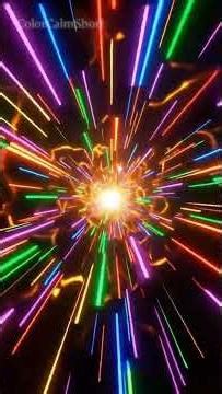 Neon Tunnel Vision 🚀 | Infinite Color Loop