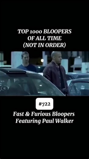 OFFICIAL CAUGHTLIVE ACCOUNT on Instagram: "Fast & Furious bloopers featuring Paul Walker show a lighter, more relaxed side of the franchise’s high-octane world. Between missed lines, unexpected laughter, and stunt moments that didn’t go quite as planned, Walker’s easygoing energy stands out immediately. Even during intense scenes, one small slip was often enough to send him and the rest of the cast into laughter. What makes these outtakes especially meaningful is how genuine they feel. Walker’s
