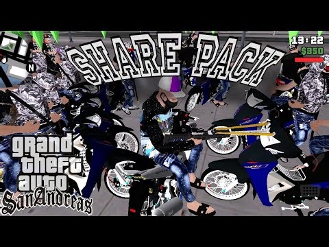 GTA San Mod Xe Độ - Share Pack AB, Wave, Boy Phố Cầm V10 Đua Xe, Dân Tổ Náo Loạn, Thông Chốt CSGT…