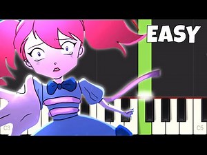 Touch Me I Scream - EASY Piano Tutorial - Poppy Playtime Meme