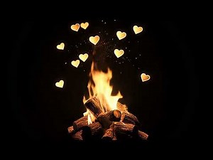 The Ultimate Romantic Ambience Romantic Fireplace and Heartwarming Glow