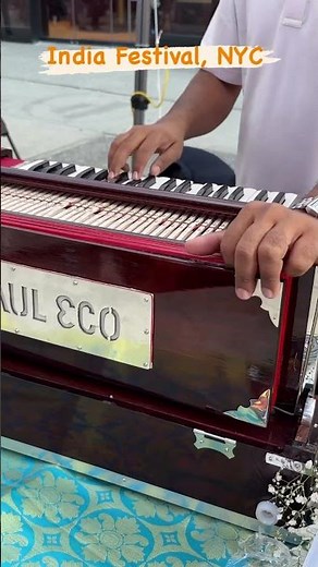 The Harmonium, an Indian musical instrument #Indian #music #nyc