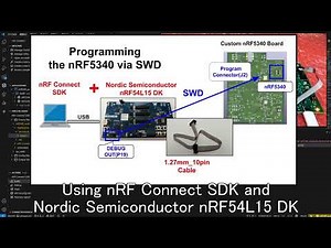 Flashing Custom nRF5340 Board via nRF54L15-DK