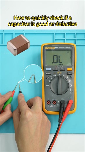How to quickly judge whether a capacitor is good or bad. Do you know what the principle is? | Master Tao