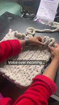 How to cast off your chunky knit blanket #chunkyknitblanket #knittingcommunity #knittingchannel