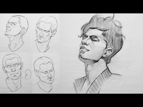 How to Draw Faces with the Loomis Method