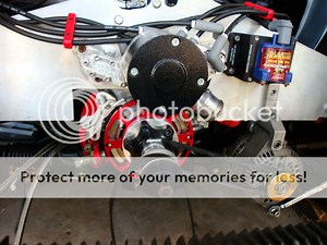 Small Block Ford Moroso Vacuum Pump Mounting