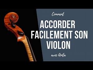 Easily tune your violin