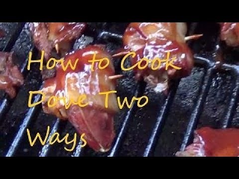 HOW TO Cook Dove TWO different ways / Dove receipts/How to cook a dove breast /best way to cook dove