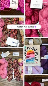 Yarn Bundles just hit the Auction page! Get your bids in on these fab fibers before the 48 hours is up 🥳💜🫶🏼 https://www.darngoodyarn.com/collections/live-auctions?_pos=1&_psq=live auction&_ss=e&_v=1.0 #yarnaddict #yarnlove #fiberart #yarn #yarnsale #knittersofinstagram #crochetersofinstagram #yarn #knitting #crochet #darngoodchallenge | Darn Good Yarn