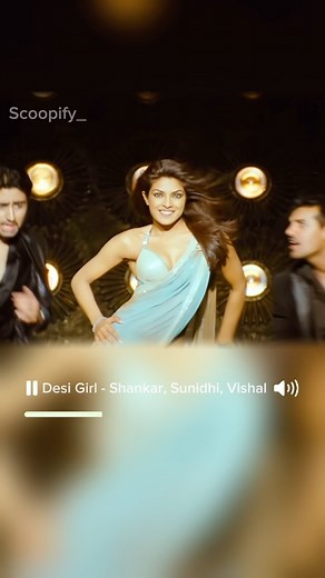 Scoopify.ltd | Desi Girl - Dostana, Priyanka Chopra, John Abraham, Abhishek bachchan Song Name - Desi Girl Movie - Dostana Singer - Shankar Mahadevan,... | Instagram