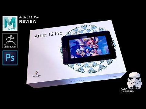 Artist 12 Pro Graphic Tablet review with Maya, Photoshop and ZBrush