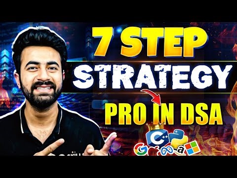 Top Strategy to become Pro DSA💪😍|| How to solve DSA easily || Data Structures and Algorithms