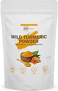 100% Natural Pure Wild Turmeric/Curcuma Aromatica Powder for Skin Care 100 GMS / 0.22 LBS