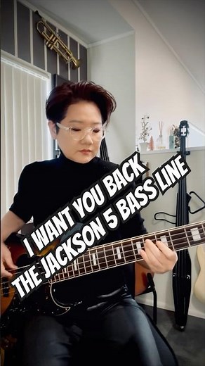 I Want You Back - The Jackson 5 Bass Line 🎸 Funk Bass Groove / Michael Jackson #basscover