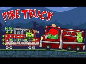 FIRE TRUCK! - Bad Piggies Inventions
