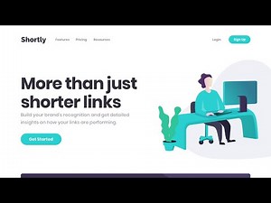 URL Shortening API + Landing Page - Frontend Mentor Challenge