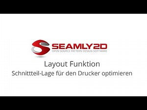 Seamly2D LAYOUT Funktion