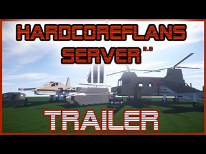 ☢ HARDCORE-FLANS 2.0 TRAILER ︻デ═一 A Flan's Mod PvP Server