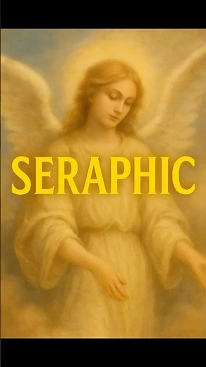 Seraphic | A Word That Glows with Angelic Beauty