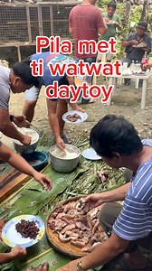 intayon maki #watwat kakadwa…Watwat: More than just a piece of meat—it’s a gesture of generosity, kinship, and tradition. Given by bare hands, received with gratitude. | Alan L. Ramos