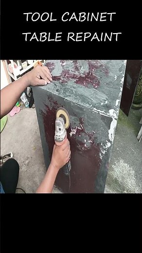 Cabinet Table Repaint