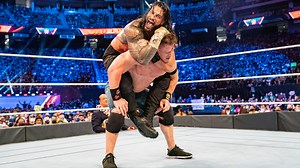 867K views · 24K reactions | LENDA VS LENDA! Roman Reigns defende o Universal Championship contra John Cena no SummerSlam 2021! | WWE Brasil | Facebook