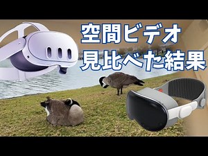 Meta Quest 3が空間ビデオに対応！Apple Vision Proと見比べてみた ビデオ再生の手順も紹介