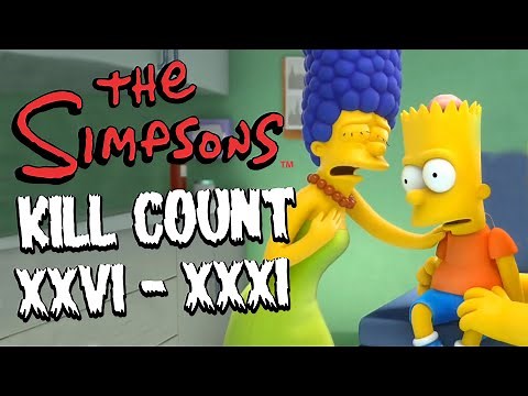 The Simpsons Treehouse of Horror KILL COUNT 26-31