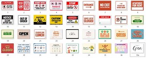 Custom Business Door Sign: Office Signage (printable Digital Download) - Etsy Australia