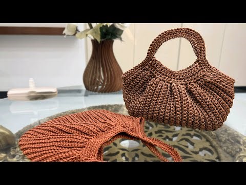 How to Make a Crochet Bag 👜 Step by Step | Crochet Handbag