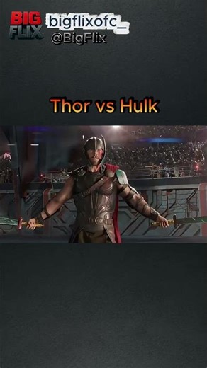 Thor vs Hulk parte 1