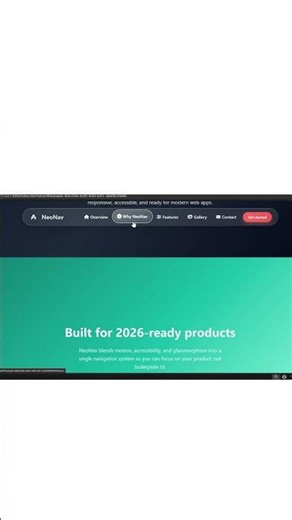 Transparent Navigation using HTML | CSS #coding #webdevelopment