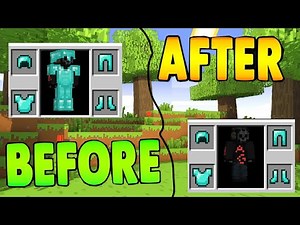 Make Your Armor Invisible in Minecraft 🔥 Resource Pack Showcase