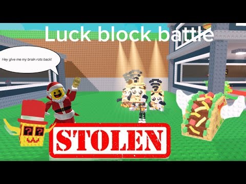 Lucky block battle opening wait for the end you cannot believe what happened