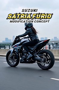 SUZUKI SATRIA TANKI ??#suzuki #satriafu #furio #modification #concept #reels #automobile #viral | Rizal Rio