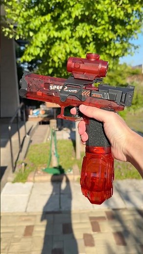 The electric water guns made overseas were too powerful!
