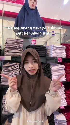 Selain kerudung rabbani juga ada banyak fashion muslim nya! Yuk kunjungi toko rabbani mayasari sekarang juga🥰✨ #fyp #fypage #foryoupage #rabbani #fashion