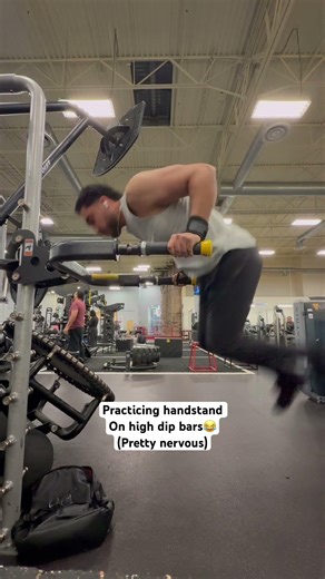 Doing a Handstand on bars