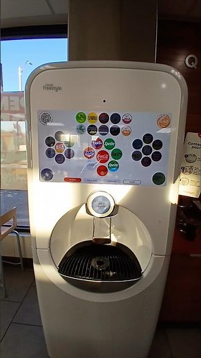 Filling Me Up A Coke At Wendy's