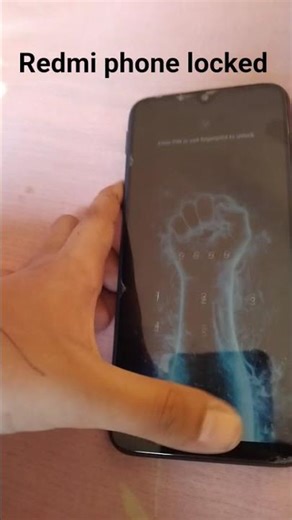 redmi phone locked 🔒